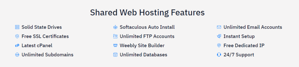 Hostwinds Review Shared Web Hosting Features