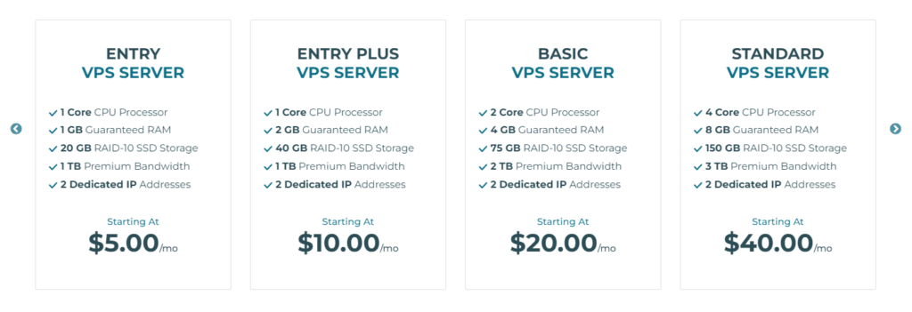 KnownHost Review VPS Server Plans Pricing