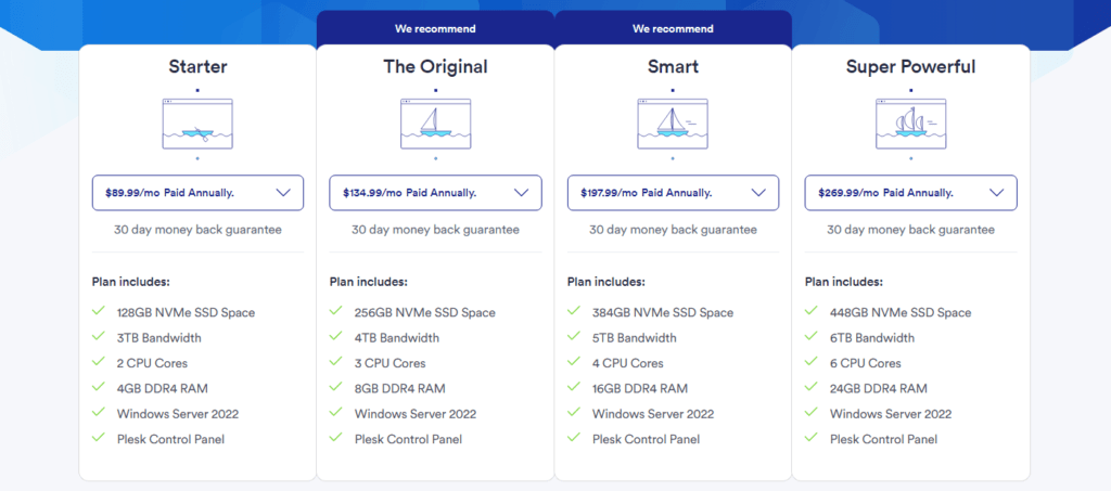 TMDHosting Review Windows VPS hosting Plans