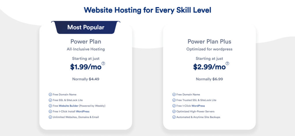 WebHostingPad Review Web Hosting Plans